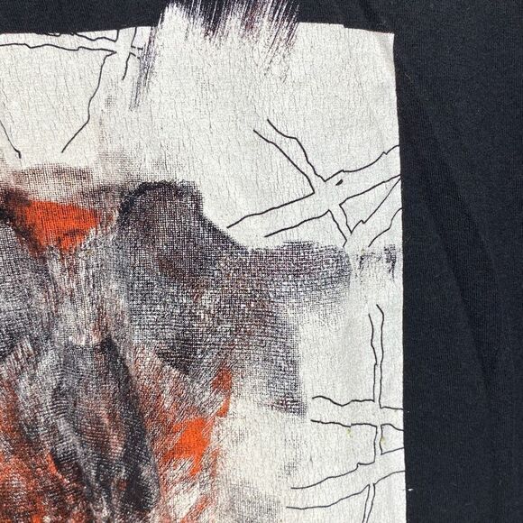 Slipknot Men's Black Cotton Short Sleeve Graphic 2018 Band T-Shirt Size XL - Picture 10 of 11